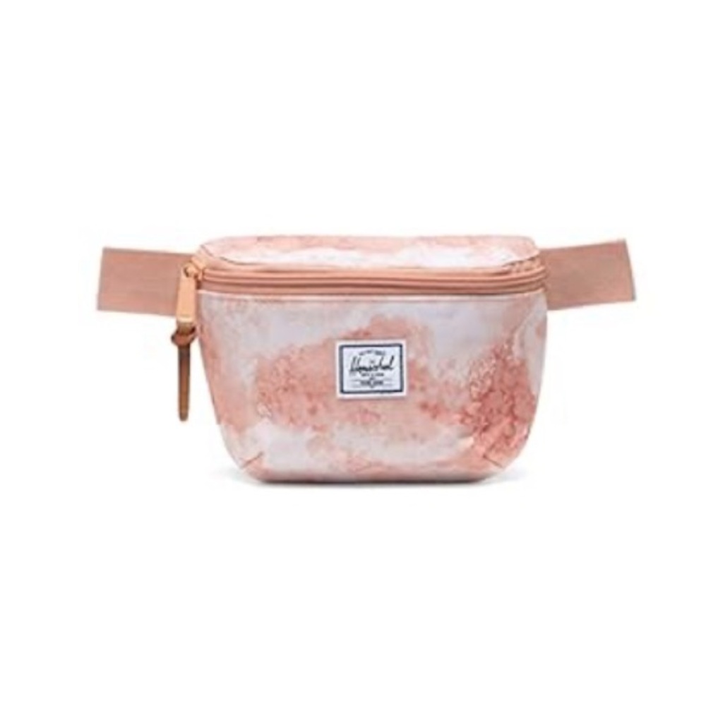 Herschel fourteen waist pack in pastel cloud papaya